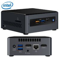 INTEL-P NUC J5005 2.8GHz 2xDDR4 SODIMM 2.5\' HDD/SSD 2xHDMI 2xDisplays GbE LAN WiFi BT 4xUSB3.0 2xUSB2.0 for DS POS no headphone no AC cord BOXNUC7PJY