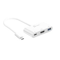 J5create JCA379 USB-C TYPE-C to HDMI &amp USB 3.0 WITH POWER DELIVERY Adaptor Hub