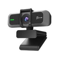 J5create USB 4K Ultra HD Webcam Model: JVU430 - Support 4K at 30FPS or 1080P at 60FPS - Ideal for Live streaming