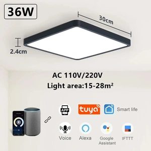 Smart LED Ceiling Lamp Voice Control Alexa
