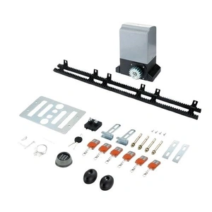 Electric Sliding Gate Opener 550W 0.74HP for 2m Gates w/ 6 Remotes & APP