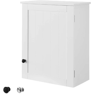 White Wall Cabinet with Door 40 x 52cm