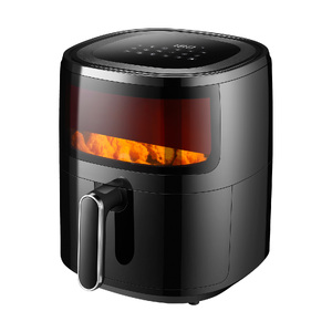 6L Digital Air Fryer w/ 1600W & Glass Window
