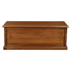 Tasmania Blanket Box - Medium (Light Pecan)