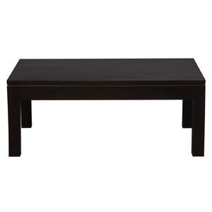 Amsterdam Solid Mahogany Timber Coffee Table (Chocolate)