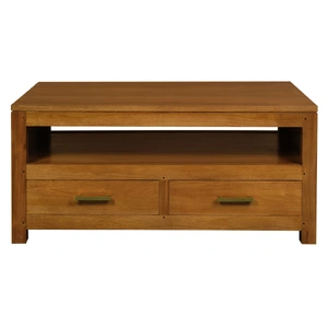 Paris 4 Drawer Coffee Table (Light Pecan)