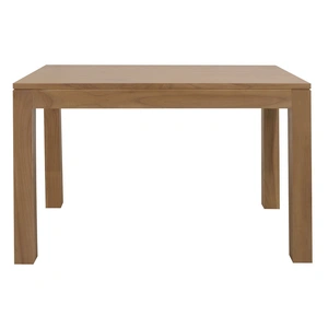 Amsterdam Solid Mindi Timber Dining Table 120 x 70 cm (Natural)