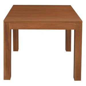 Amsterdam Solid Mahogany Timber Dining Table 90 x 90 cm (Light Pecan)