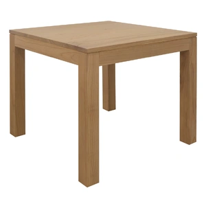 Amsterdam Solid Mindi Timber Dining Table 90 x 90 cm (Natural)