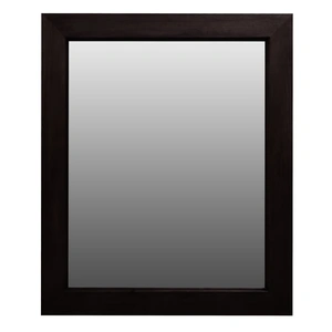Ascot Solid Mahogany Timber Mirror (Chocolate)