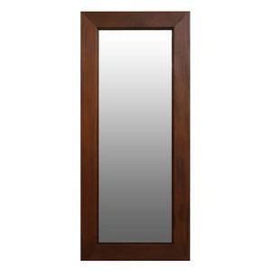 Toby Solid Mahogany Timber Standing Mirror (Mahogany)