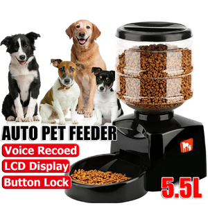 Automatic Pet Feeder Smart Cat Dog Food Dispenser Self Feeding Meal Bottle