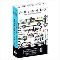 Friends Waddingtons N1 Playing Cards