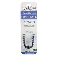Wishstone Collection Sodalite Bead Bracelet