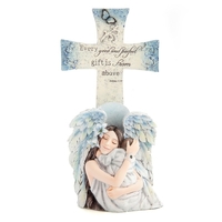 Gift From Above Cross Ornament by Jessica Galbreth
