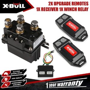 12V Winch Remote Control Winch Relay Solenoid Twin Handset Easy to Install