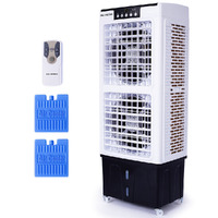 35L 220W Portable Evaporative Air Cooler 24 Hour Timer 4 in 1 Cooling Fan w/ Remote