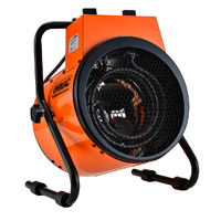 2400W Electric Space Heater Portable Small Fan Workshop Warehouse Blow Industrial Heating