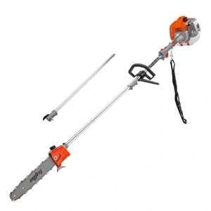 62CC Pole Chainsaw Saw Petrol Chain Tree Pruner Extended Extension Cutter