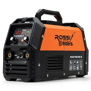 ROSSI 120 Amp Portable Inverter MMA MAG Gasless Lift-Arc Welder