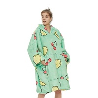 Hoodie Blanket Green Cherry Lemon HM-HB-105-AYS