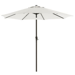 2.7m Patio Outdoor Table Umbrella White