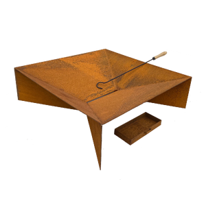 Firepit with Ash Tray with 0.11 Mild Steel"