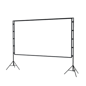 120‚Äù Portable Movie Projector Screen - Outdoor Indoor 16:9 4K Tripod Stand Case
