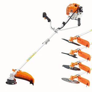 43cc Petrol Whipper Snipper Brush Cutter + 4 Blade
