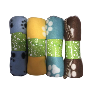 YES4PETS 4 X Pet Blanket Dog Cat Rug Puppy Kitten Washable Soft Warmth Fleece 100 X 70 CM