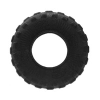 2 x Medium Dog Puppy Terrain Rubber Tyre Toy Dental Hygiene Chew Play Toy