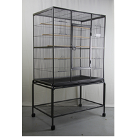140 cm Large Bird Cage Parrot Budgie Aviary With Stand