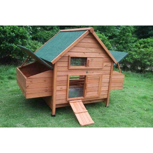 XL Chicken Coop Rabbit Hutch Cage Hen Chook House
