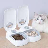 2 Meal Automatic Pet Food Feeder Timer for Dogs, Puppies & Cats