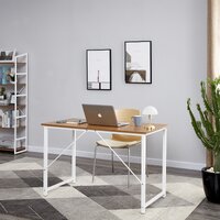 Computer Desk, Sturdy Home Office Gaming Desk for Laptop, Modern Simple Style Table, Multipurpose Workstation