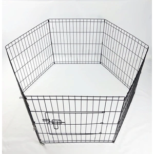 6 Panel Dog Cat Exercise Playpen Puppy Enclosure Rabbit Fence