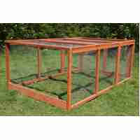 Large Chicken Coop Run Guinea Pig Cage Villa Extension Rabbit Hutch House Pen
