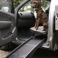 Portable Foldable Pet Dog Puppy Car Van Climb Assist NonSlip Dog Ramp