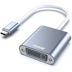 000164GY USB C to DVI Adapter [Thunderbolt 3/4 Compatible]