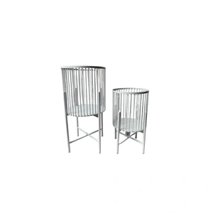 Logan Planter - Set of 2 - White