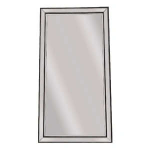 Black Beaded Framed Mirror - X Large 190cm x 100cm