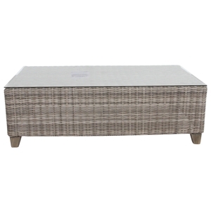 131cm Wicker Rattan Outdoor Coffee Table