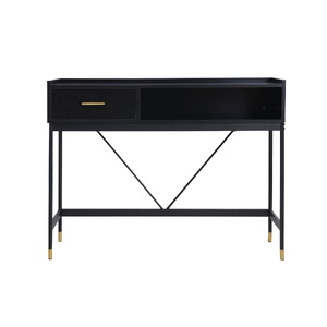 ALCONA Console Table In Matte Black