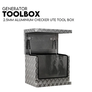 Aluminium Toolbox Ute Generator Trailer Truck Canopy Camper Tool Box 620x400x500mm
