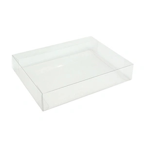 10 Pack of 15*15*4cm Clear PVC Plastic Folding Packaging Small rectangle/square Boxes for Wedding Jewelry Gift Party Favor Model Candy Chocolate Soap