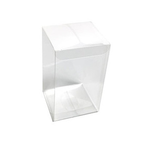 10 Pack of 8x8x10cm Clear PVC Plastic Folding Packaging Small rectangle/square Boxes for Wedding Jewelry Gift Party Favor Model Candy Chocolate Soap B