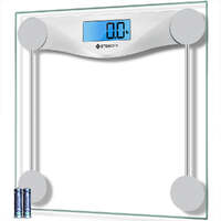 Digital Body Weight Bathroom Scale - Silver