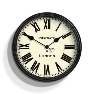 Battersby Clock Black