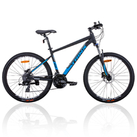 M600 Mountain Bike 24 Speed MTB Bicycle 21 Inches Frame Blue