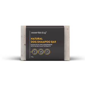Essential Dog Shampoo Bar (Eucalyptus, Neem & Lemongrass)